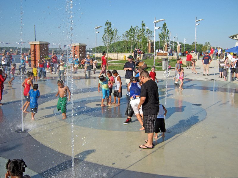 Municipal Splashpad Designs Landscape Architecture Ayres Associates