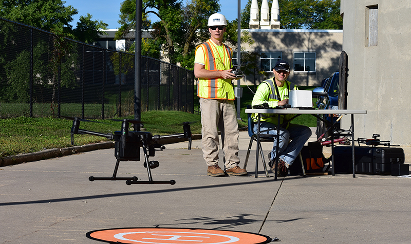 Heating Plant Smokestack Inspections - Structural Inspection - Ayres
