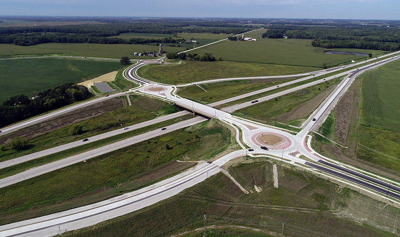 STH 29/Brown CTH VV Interchange - Roadway Design - Ayres