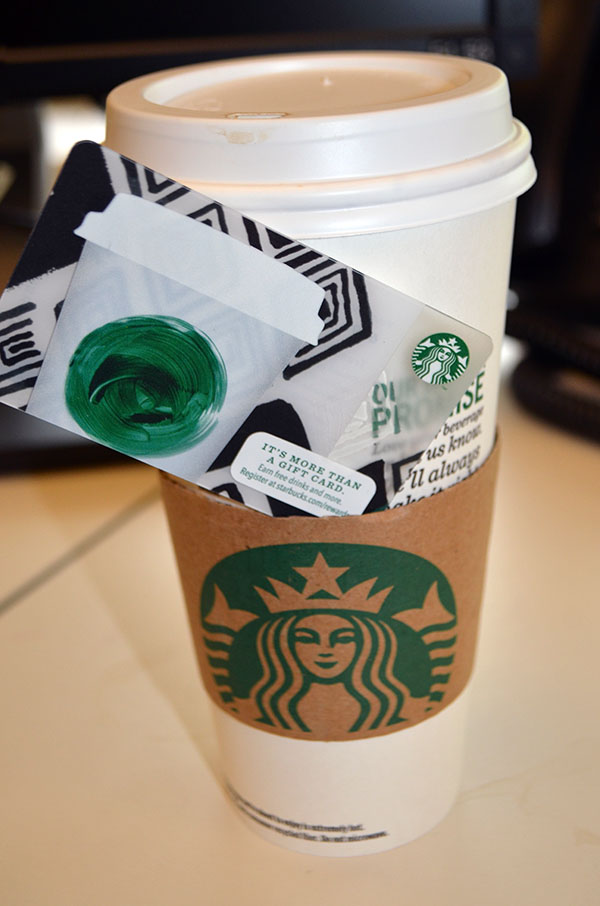 Starbucks coffee cup