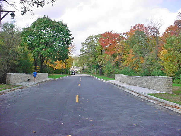 Honey Creek North Bridge (Wellauer) Overview with Ped