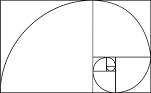 Fibonacci spiral