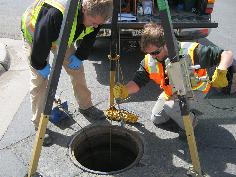 Sewer flow monitoring