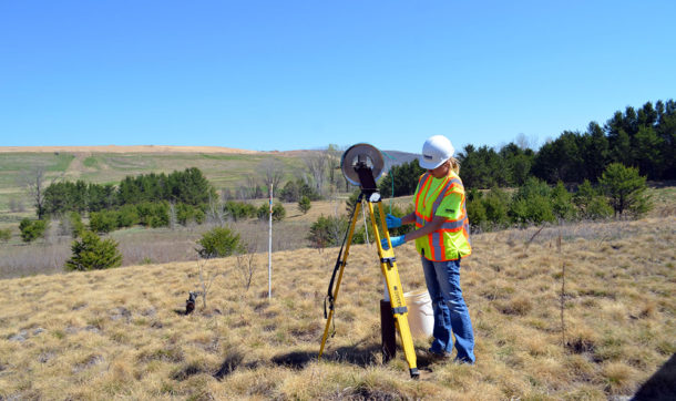 Landfill groundwater monitoring