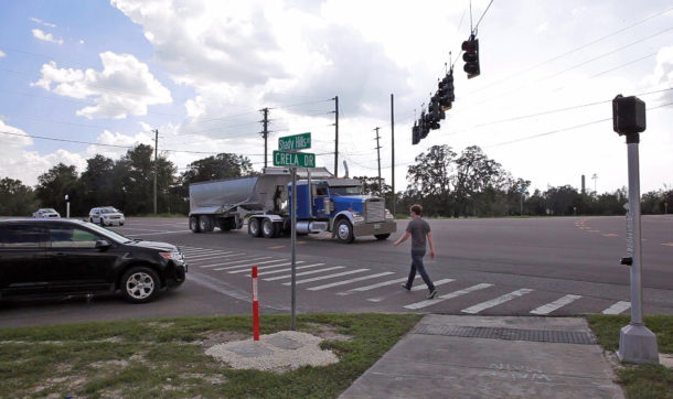 Shady Hills Crosswalk and Curb Ramp