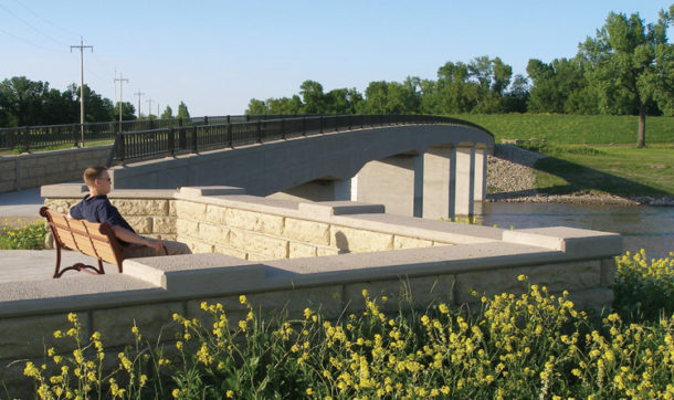 Grand Forks/East Grand Forks Pedestrian Bridges, East Grand Forks, MN