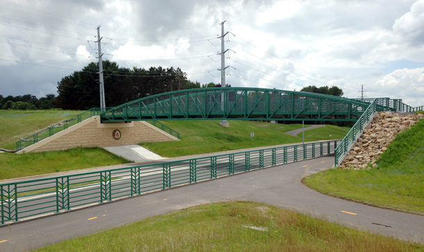 Dane CTH "PD" Pedestrian Bridge and Retaining Wall, Madison, WI