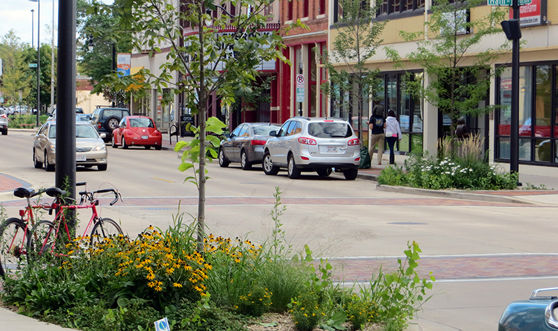 Example of a downtown main street.