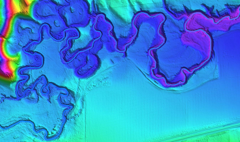 Example of high accuracy lidar