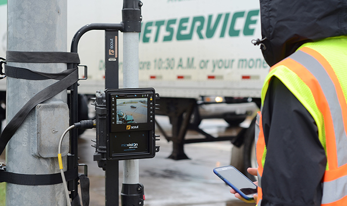 Wisconsin Department of Transportation traffic video data collection using MioVision Scout.