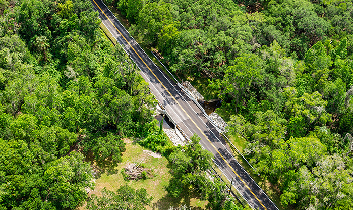 An Ayres inspection of the Boyette Road culvert in Hillsborough County, Florida, determined that the structure was unsafe.