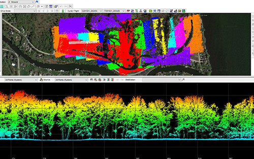 Example of Lidar Point Cloud