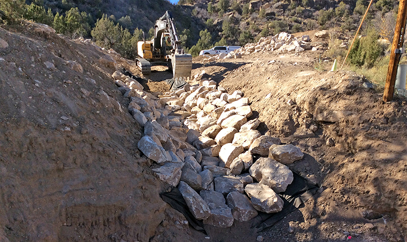 Naturita Flood Mitigation.