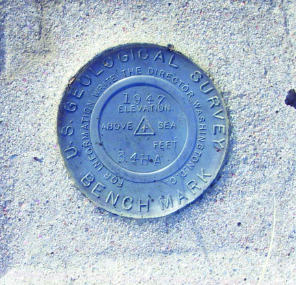 Example of Survey Marker
