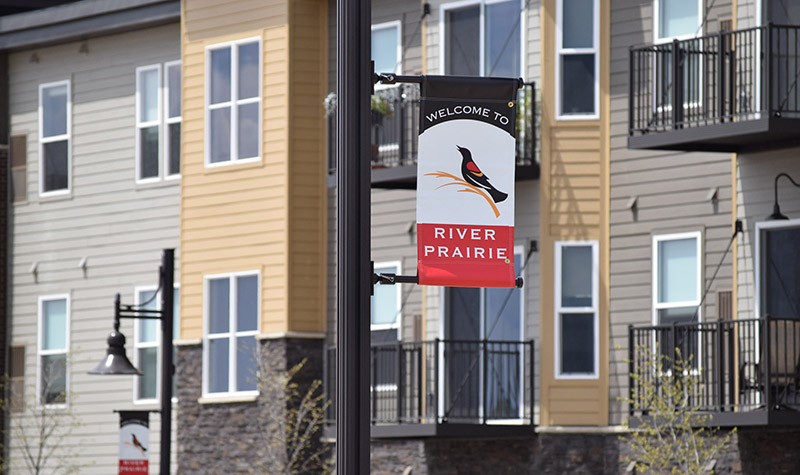 River Prairie Development Signage