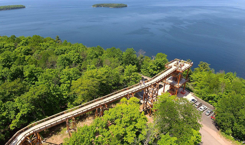 Eagle Tower at Peninsula State Park in Door County Wisconsin