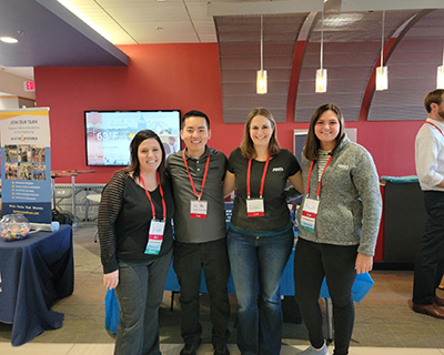 Ayres Employee-owners at career fair.